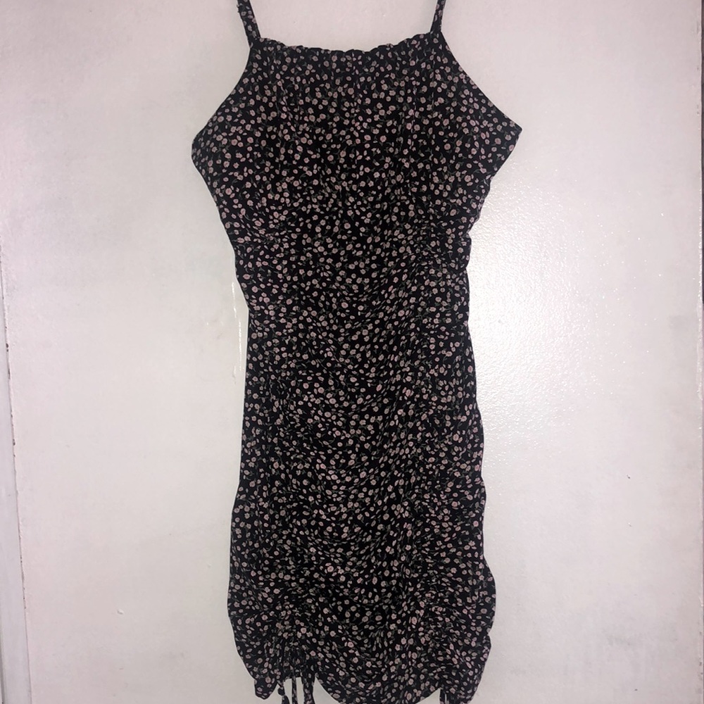 Black Floral Dress